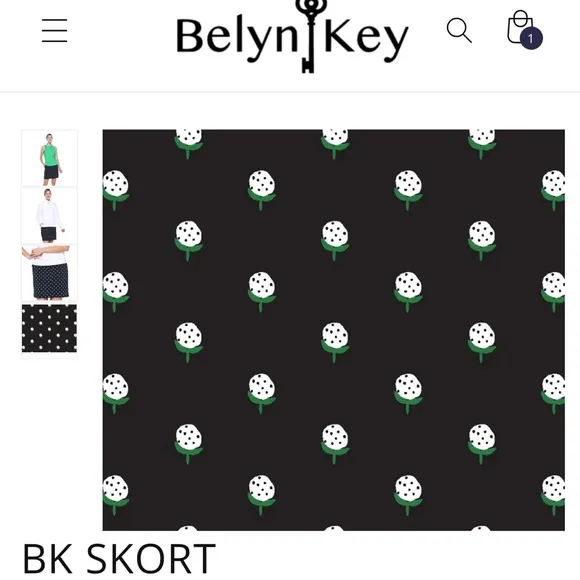 Belyn Key BK skort &amp; Top