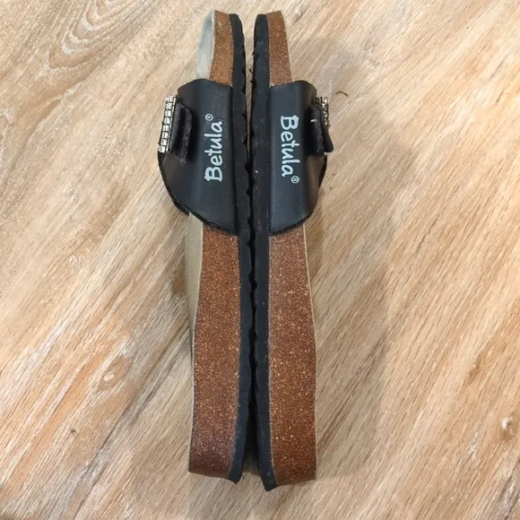 Betula By Birkenstock Women's Black Sandals size L10  M 8