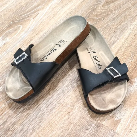 Betula By Birkenstock Women's Black Sandals size L10  M 8