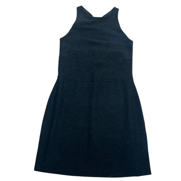 Beyond Yoga black Spacedye Refocus Dress Size Small Darkest Night spacedye black