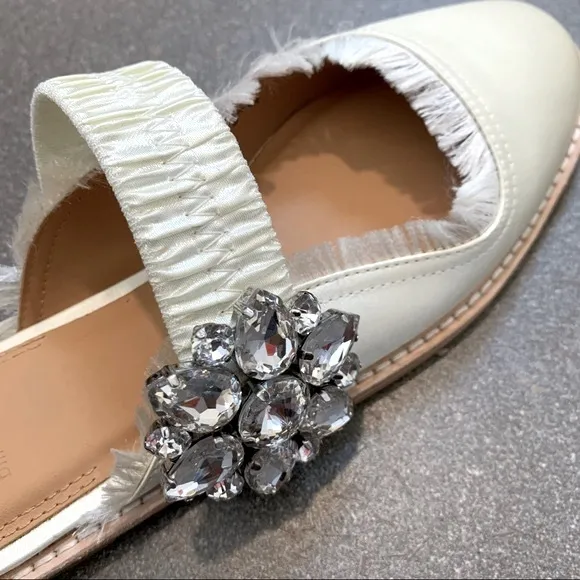 Bill Blass Addy Rhinestone Embellished Mule, Size 6, NEW