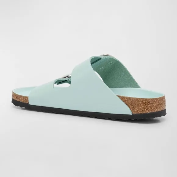 BIRKENSTOCK Arizona Big Buckle High Shine Surf Green Sandals