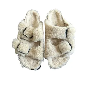 Birkenstock Arizona Big Buckle Shearling Size 40