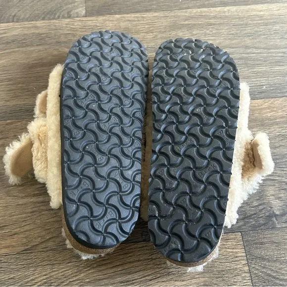 Birkenstock Arizona Big Buckle Shearling Size 40