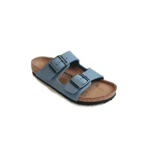 Birkenstock Arizona Birkibuc Sandals Kids Size US C 12 EU 30 Blue NARROW