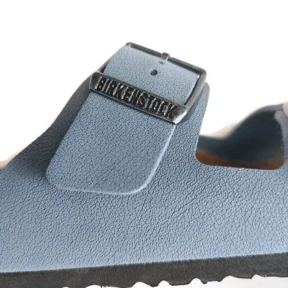 Birkenstock Arizona Birkibuc Sandals Kids Size US L 3 EU 34 Blue NARROW