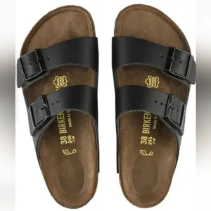 Birkenstock Arizona Black Sandals UNISEX SIZE 40 9-9.5