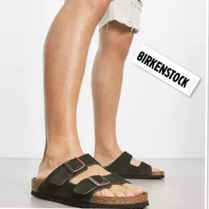 Birkenstock Arizona Black Suede Sandals Flip-Flop Size 44 (US 10.5)