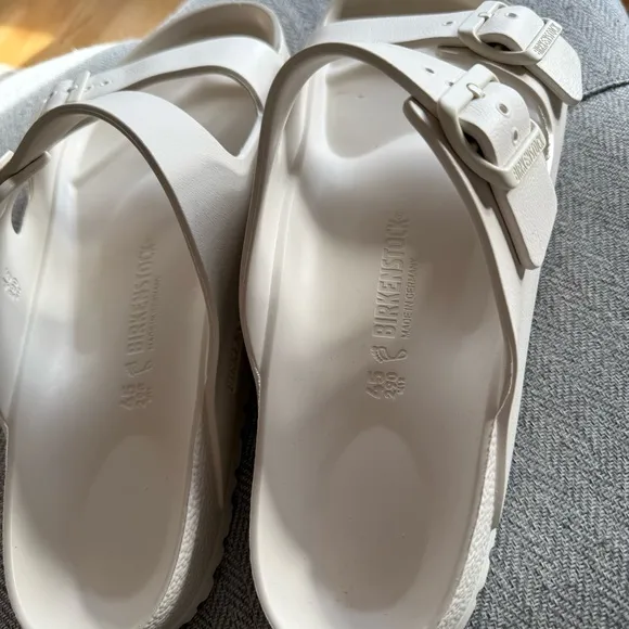 Birkenstock Arizona EVA White Double Strap Sandals