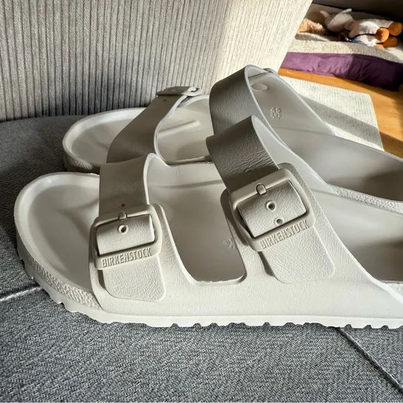 Birkenstock Arizona EVA White Double Strap Sandals
