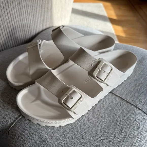 Birkenstock Arizona EVA White Double Strap Sandals