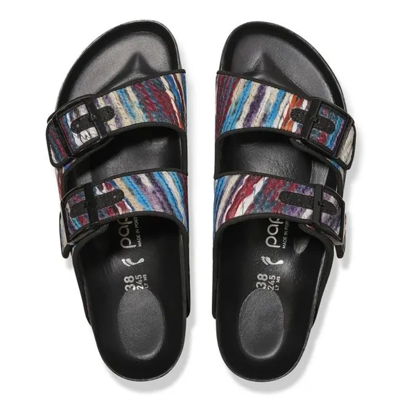 Birkenstock Arizona Flex Platform Multi-Turquoise NIB (Multiple Sizes)