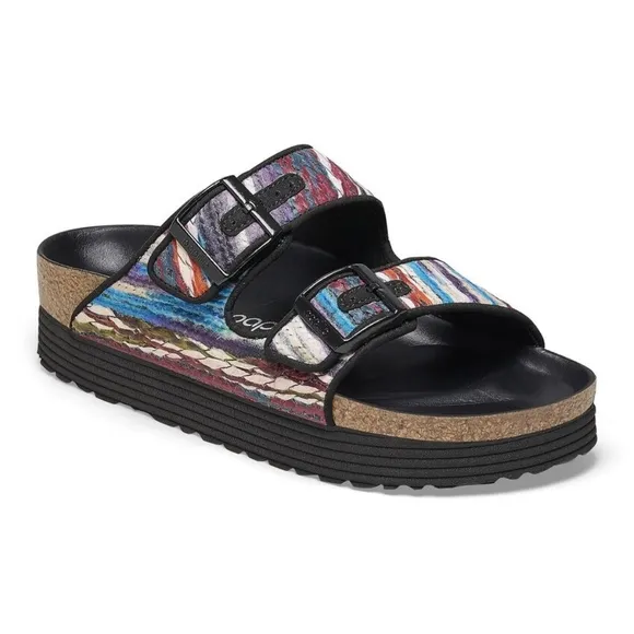 Birkenstock Arizona Flex Platform Multi-Turquoise NIB (Multiple Sizes)
