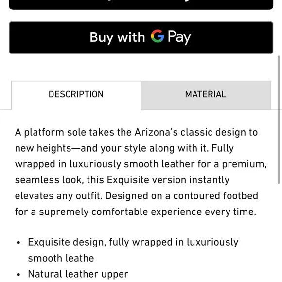 Birkenstock Arizona Flex Platform