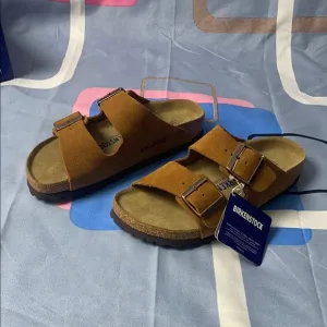 Birkenstock Arizona 😘Mink Sandals 😘with Two-Strap Design - Narrow
