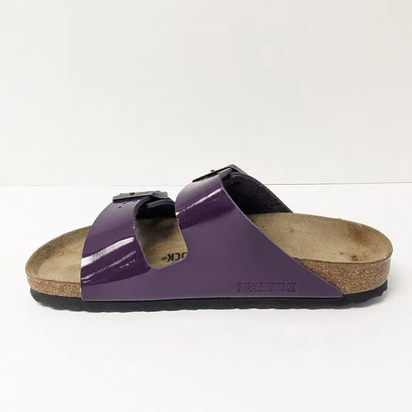 Birkenstock Arizona Slide Sandals, Acai, Women's 7 Narrow (EU 38)