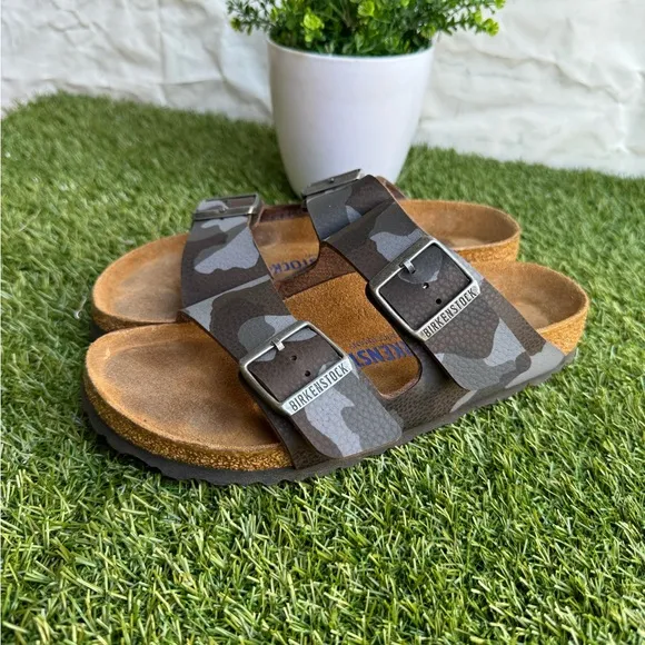 Birkenstock Arizona SOFT FOOTBED Camouflage Sandals Size 37 US 7 women