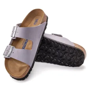 Birkenstock Arizona Soft Footbed Nubuck Leather Sandals