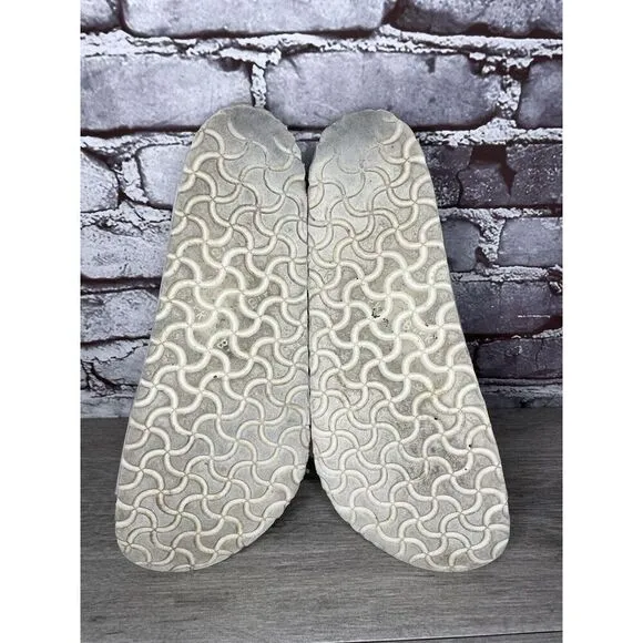 Birkenstock Arizona White Leather Strap Cork Slides Sandals Men Sz 44EU/11M US