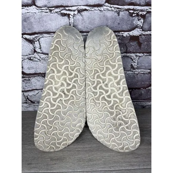 Birkenstock Arizona White Leather Strap Cork Slides Sandals Men Sz 44EU/11M US