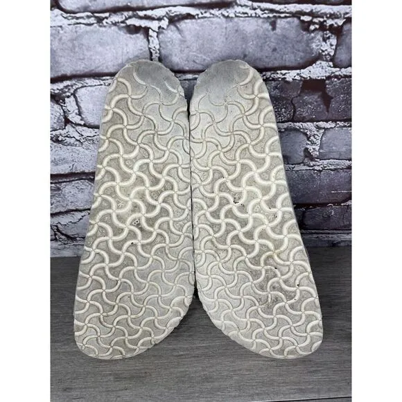 Birkenstock Arizona White Leather Strap Cork Slides Sandals Men Sz 44EU/11M US