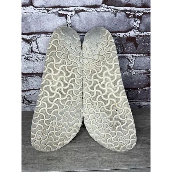 Birkenstock Arizona White Leather Strap Cork Slides Sandals Men Sz 44EU/11M US