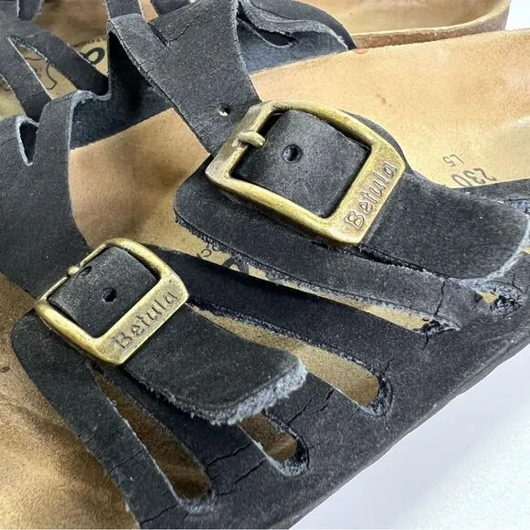 Birkenstock Betula Grace Slip On Two Strap Sandals 36/US 5 Narrow
