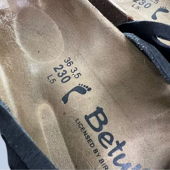 Birkenstock Betula Grace Slip On Two Strap Sandals 36/US 5 Narrow