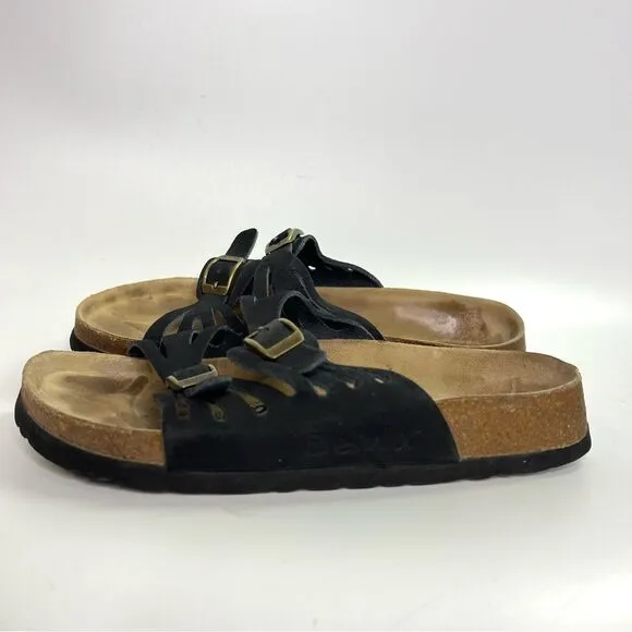 Birkenstock Betula Grace Slip On Two Strap Sandals 36/US 5 Narrow