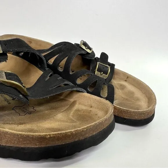 Birkenstock Betula Grace Slip On Two Strap Sandals 36/US 5 Narrow