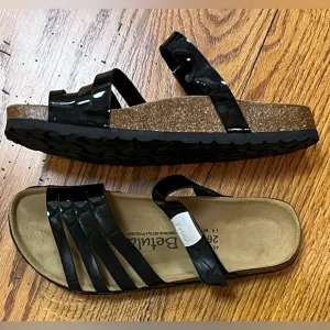 Birkenstock Betula Strappy Sandals, Black