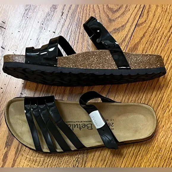 Birkenstock Betula Strappy Sandals, Black