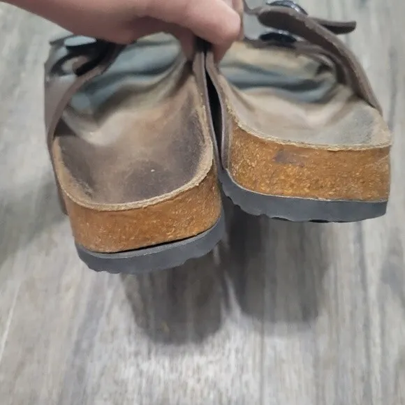 Birkenstock Birki's 3 strap leather sandals