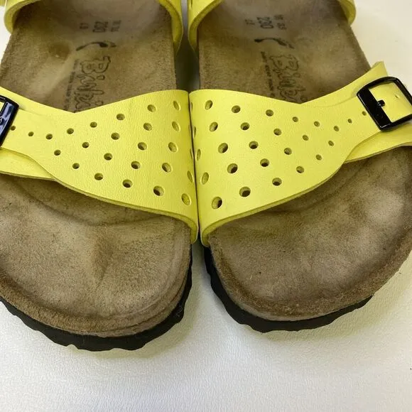 Birkenstock Birki’s Freeport 2 Strap Adjustable Sandals Yellow US 5-5.5 EU 36