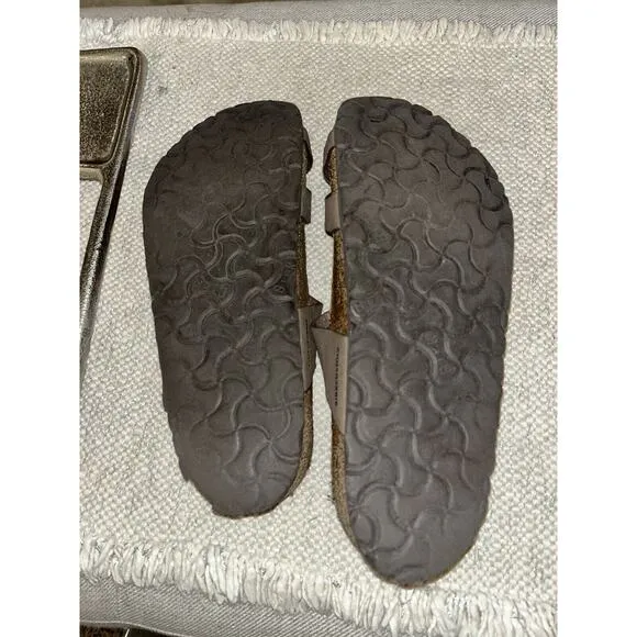 Birkenstock Birko Sandals Mocha Brown Medium Adjustable Straps Woman’s Size 9