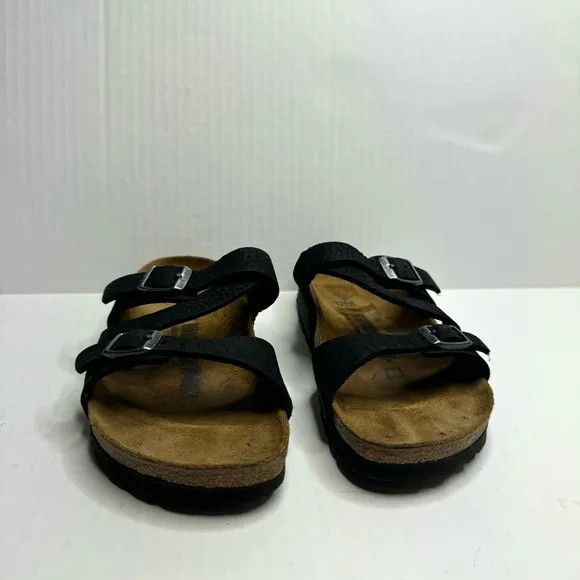 Birkenstock Black Salina‎ Birko-Flor Sandals