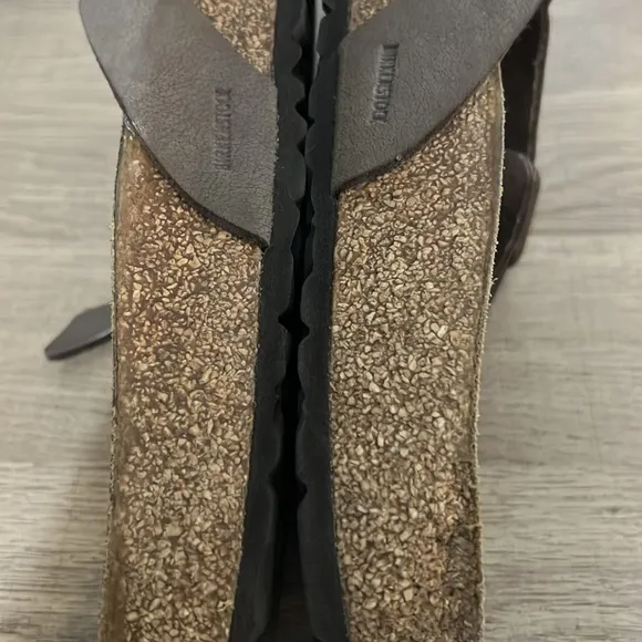Birkenstock Brown Double Strap Sandals sz L 10