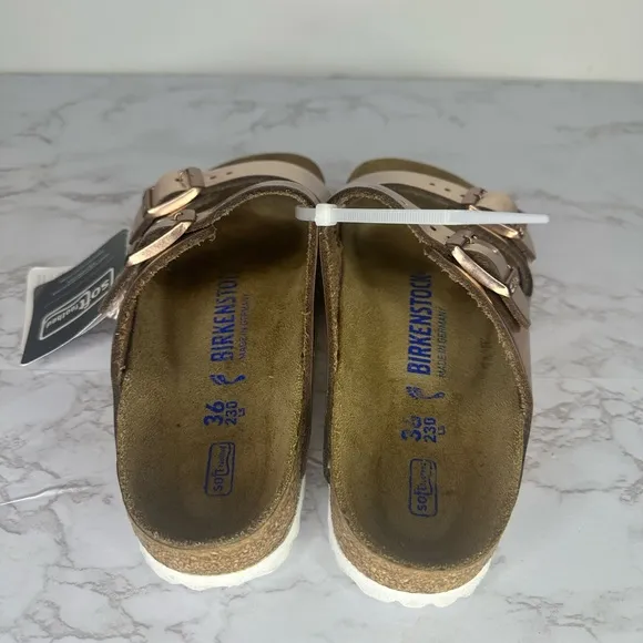 Birkenstock Brown Sandals with Adjustable Straps | 5.5