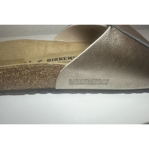 Birkenstock Catalina Birko-Flor Graceful Taupe Sandals EU 41 US W10/M8 NARROW