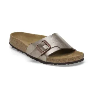 Birkenstock Catalina Birko-Flor Graceful Taupe Sandals EU 41 US W10/M8 NARROW