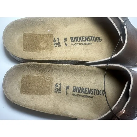 Birkenstock Catalina Birko-Flor Graceful Taupe Sandals EU 41 US W10/M8 NARROW