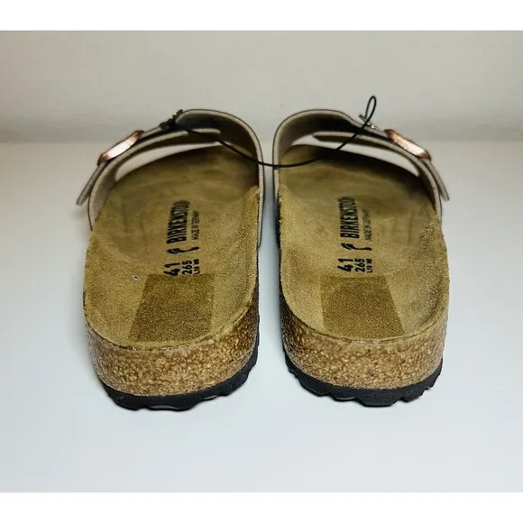 Birkenstock Catalina Birko-Flor Graceful Taupe Sandals EU 41 US W10/M8 NARROW