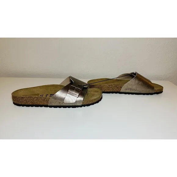 Birkenstock Catalina Birko-Flor Graceful Taupe Sandals EU 41 US W10/M8 NARROW