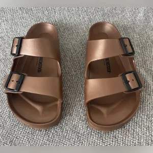 Birkenstock Copper Metallic Sandals with Adjustable Straps- NWOT. M8/L10