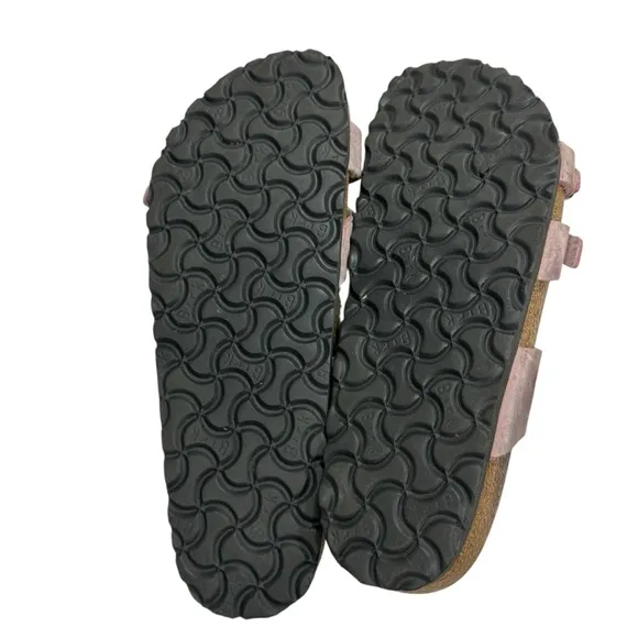 Birkenstock Franca Lavender Oiled Leather Mules Sandals Like NWOT Unique L7 M5