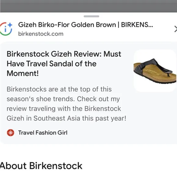 BIRKENSTOCK Gizeh Birko-Flor Women’s Adjustable Tong Sandals 36= 5 - 5.5