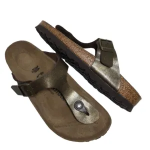 BIRKENSTOCK Gizeh Birko-Flor Women’s Adjustable Tong Sandals 36= 5 - 5.5