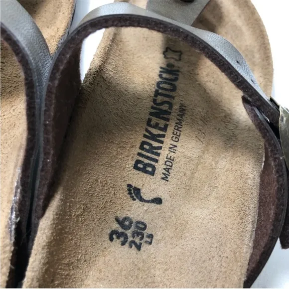 BIRKENSTOCK Gizeh Birko-Flor Women’s Adjustable Tong Sandals 36= 5 - 5.5