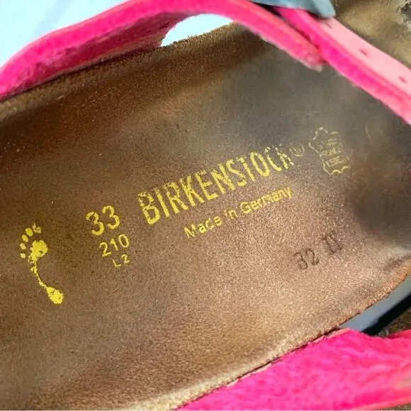 Birkenstock Gizeh Sandals Pink Size 33 (Girl Shoe Size 2/2.5)