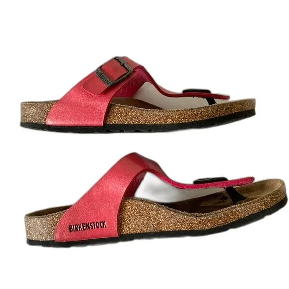 Birkenstock Gizeh Sandals Pink Size 33 (Girl Shoe Size 2/2.5)